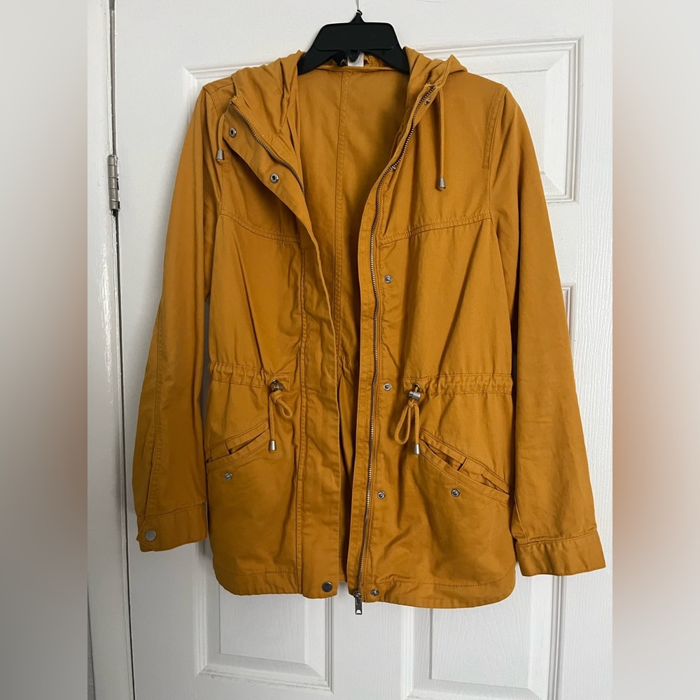 Mustard yellow jacket